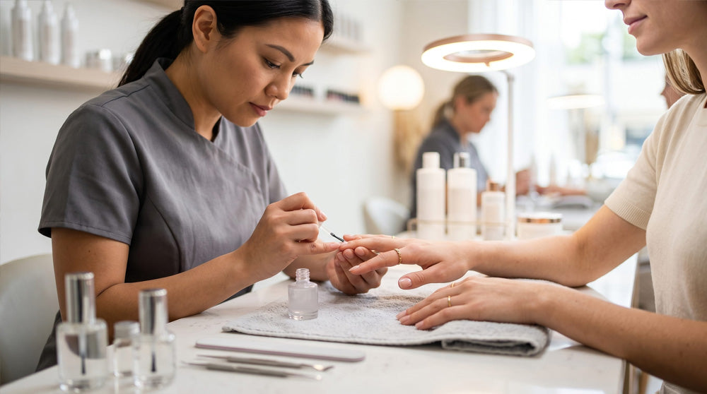Rubber Base Manicure Benefits for Weak Nails